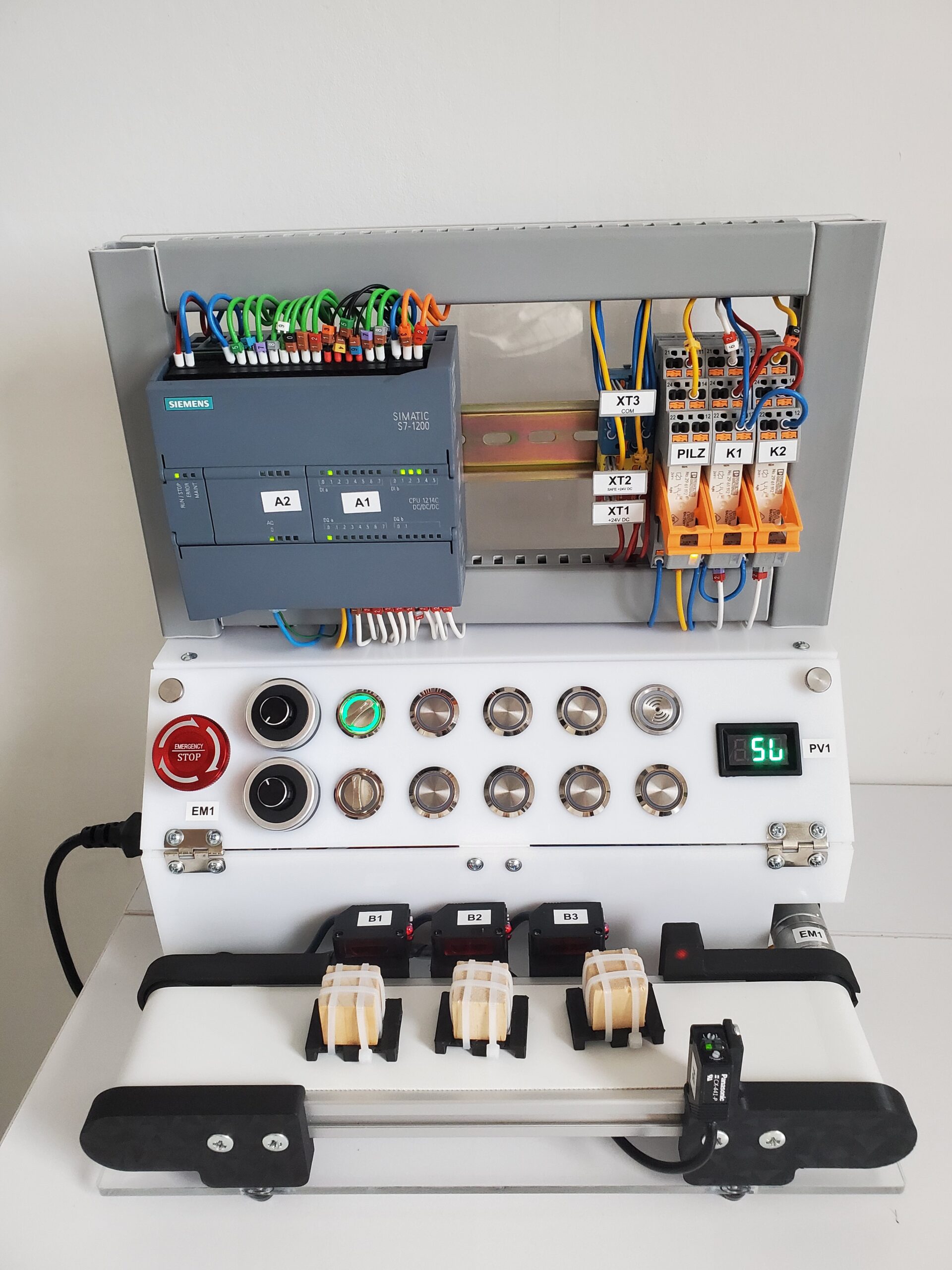 Siemens Simatic 1214C CPU PLC Sitrain Learning Kit For TIA Portal - Image 4
