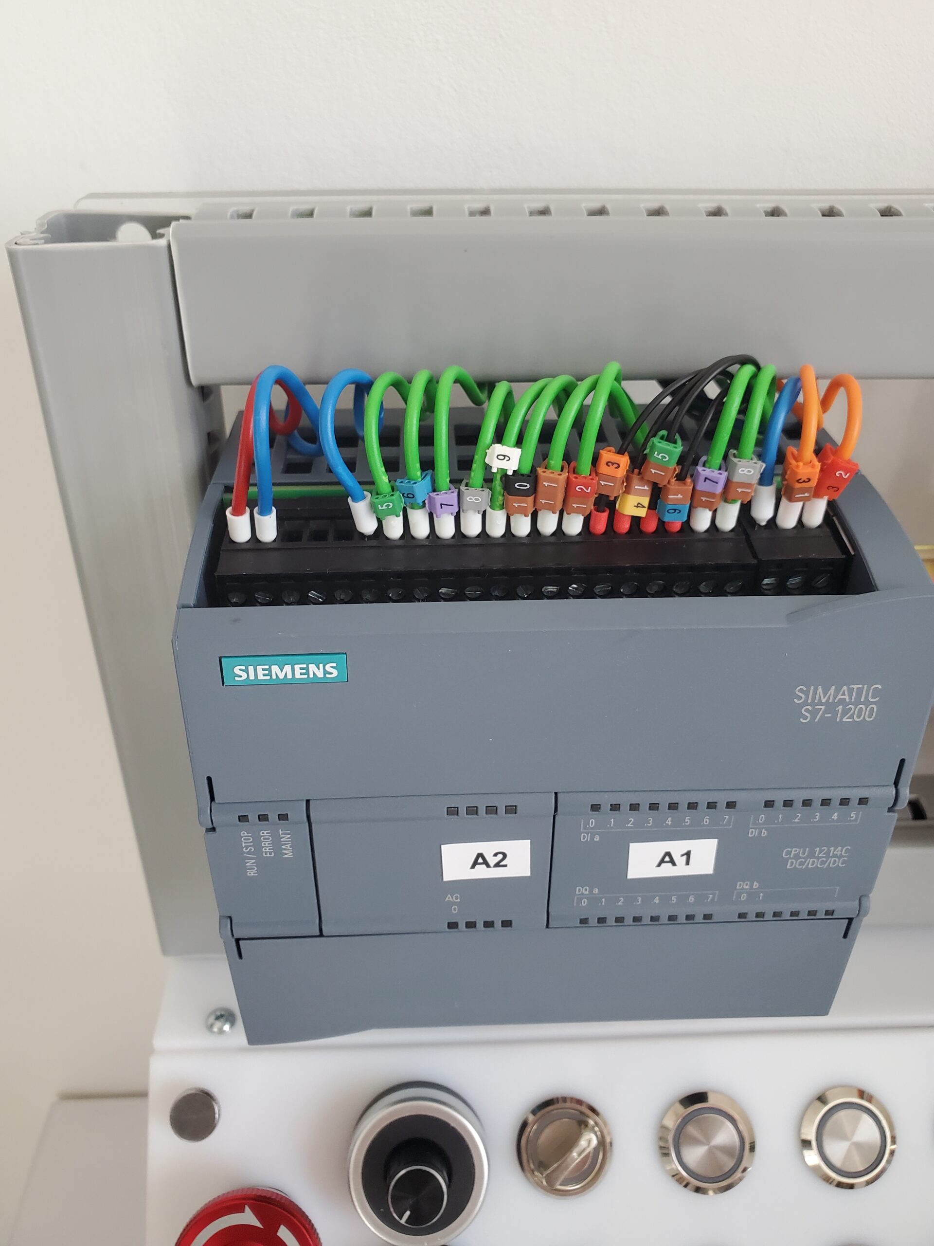 Siemens Simatic 1214C CPU PLC Sitrain Learning Kit For TIA Portal - Image 7