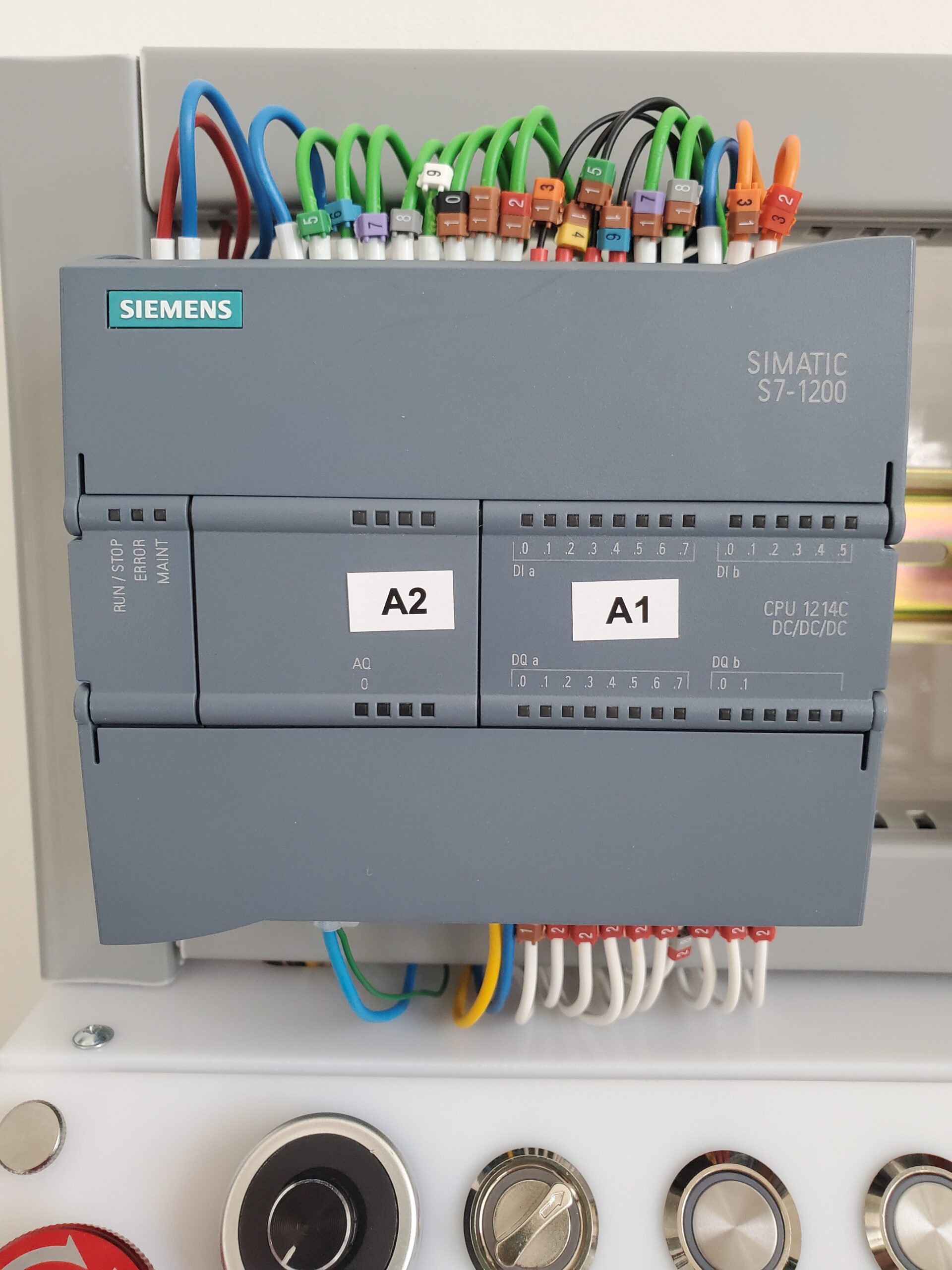 Siemens Simatic 1214C CPU PLC Sitrain Learning Kit For TIA Portal - Image 8