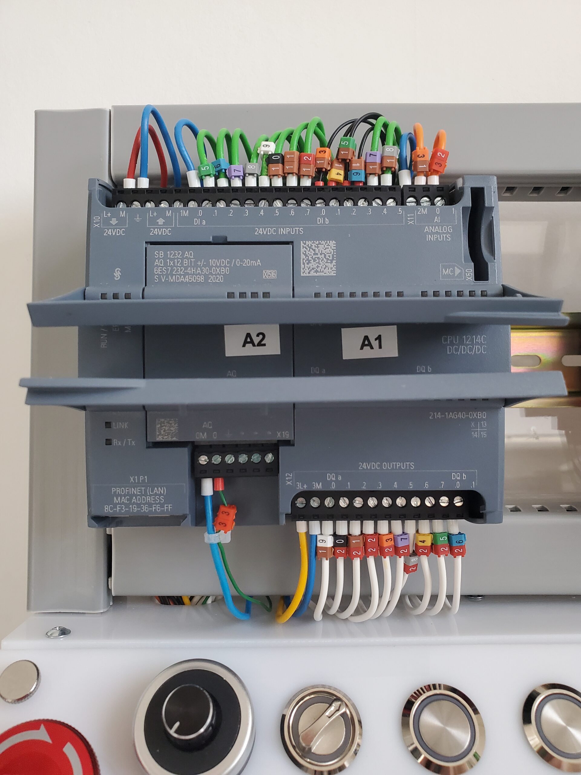 Siemens Simatic 1214C CPU PLC Sitrain Learning Kit For TIA Portal - Image 9