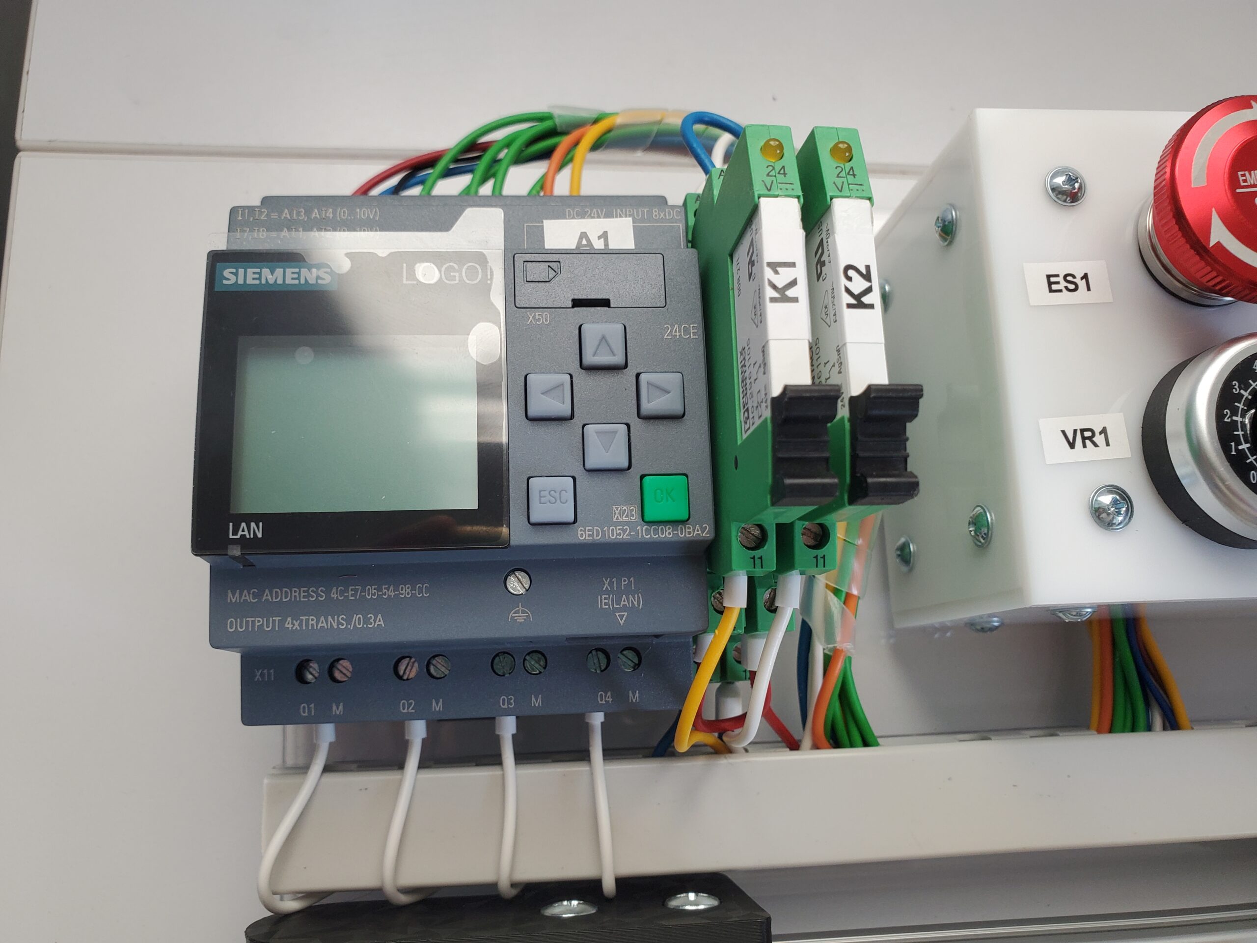 Tiny Conveyor PLC Learning Kit For Siemens Simatic Logo! 8 - Image 7