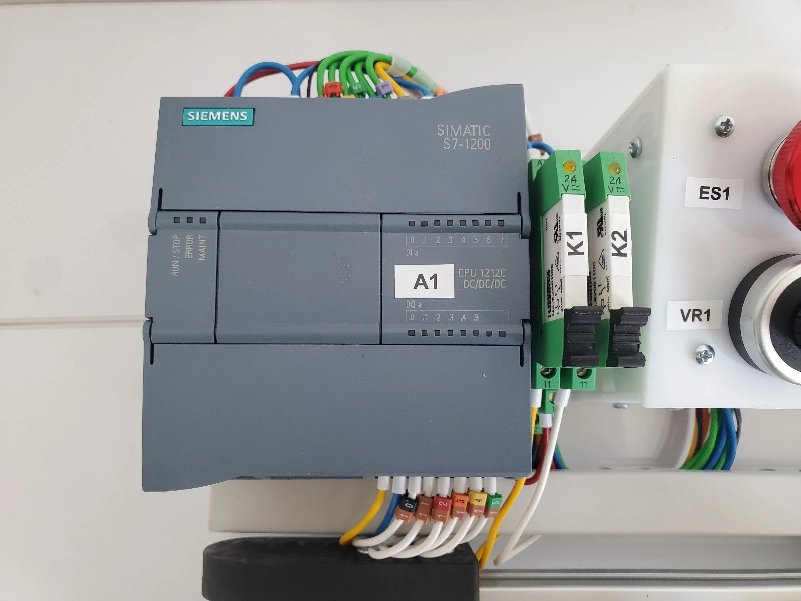 Mini Conveyor PLC Learning Kit For Siemens Simatic 1200 1212c For Step7 Tia Portal - Image 7