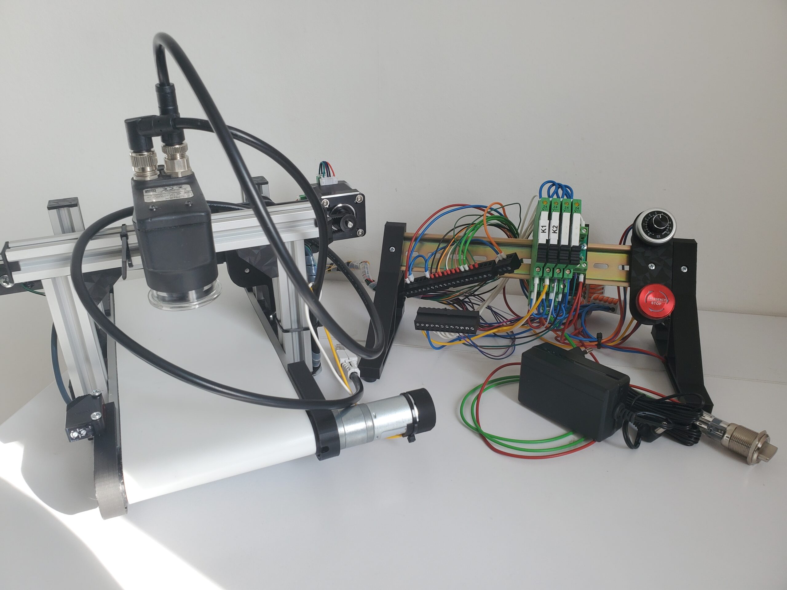 Tiny Sorting Line PLC Learning Kit Siemens Simatic With Servo And Camera Cognex - Image 2