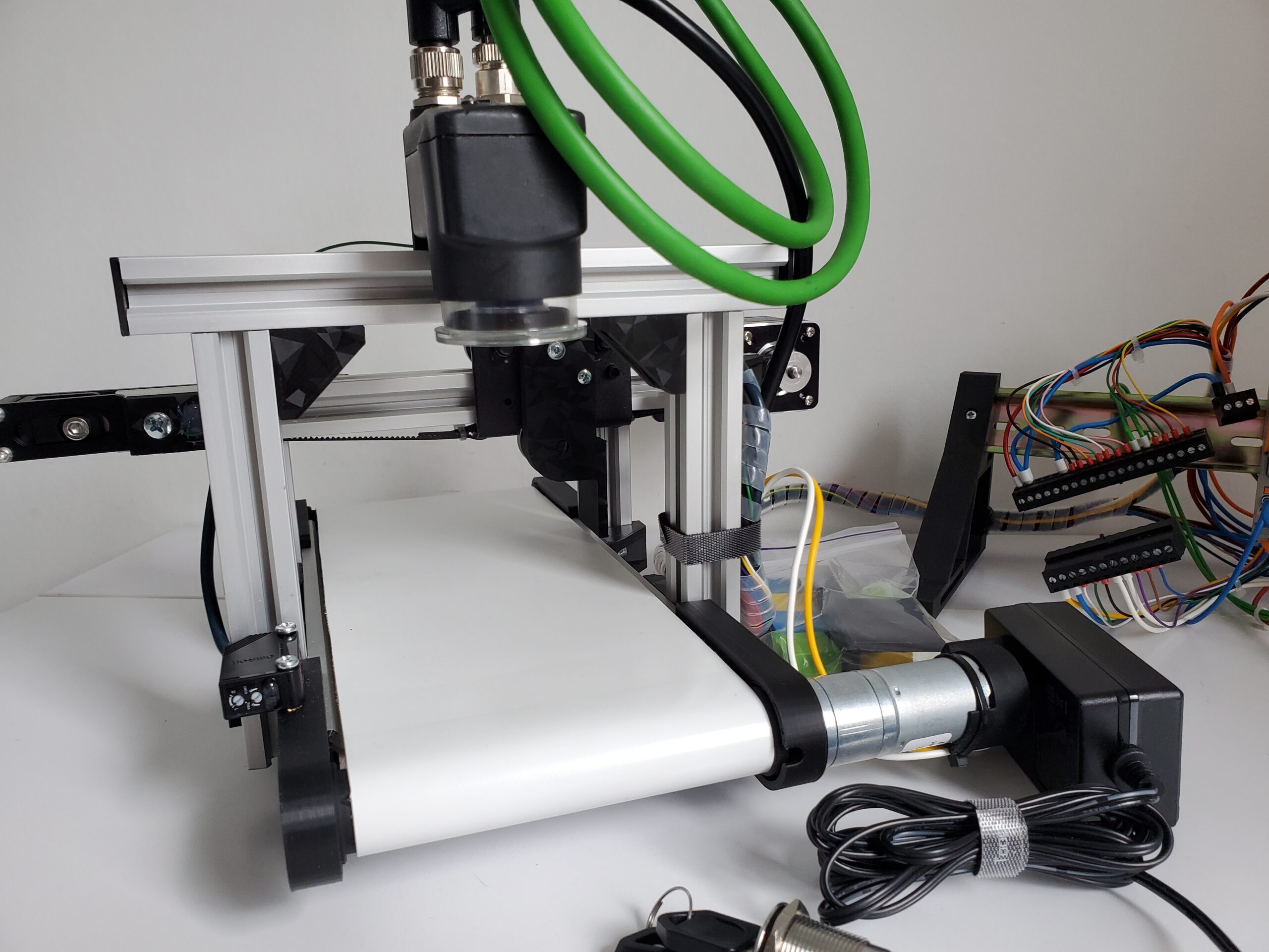 Tiny Sorting Line PLC Learning Kit Siemens Simatic With Servo And Camera Cognex - Image 17