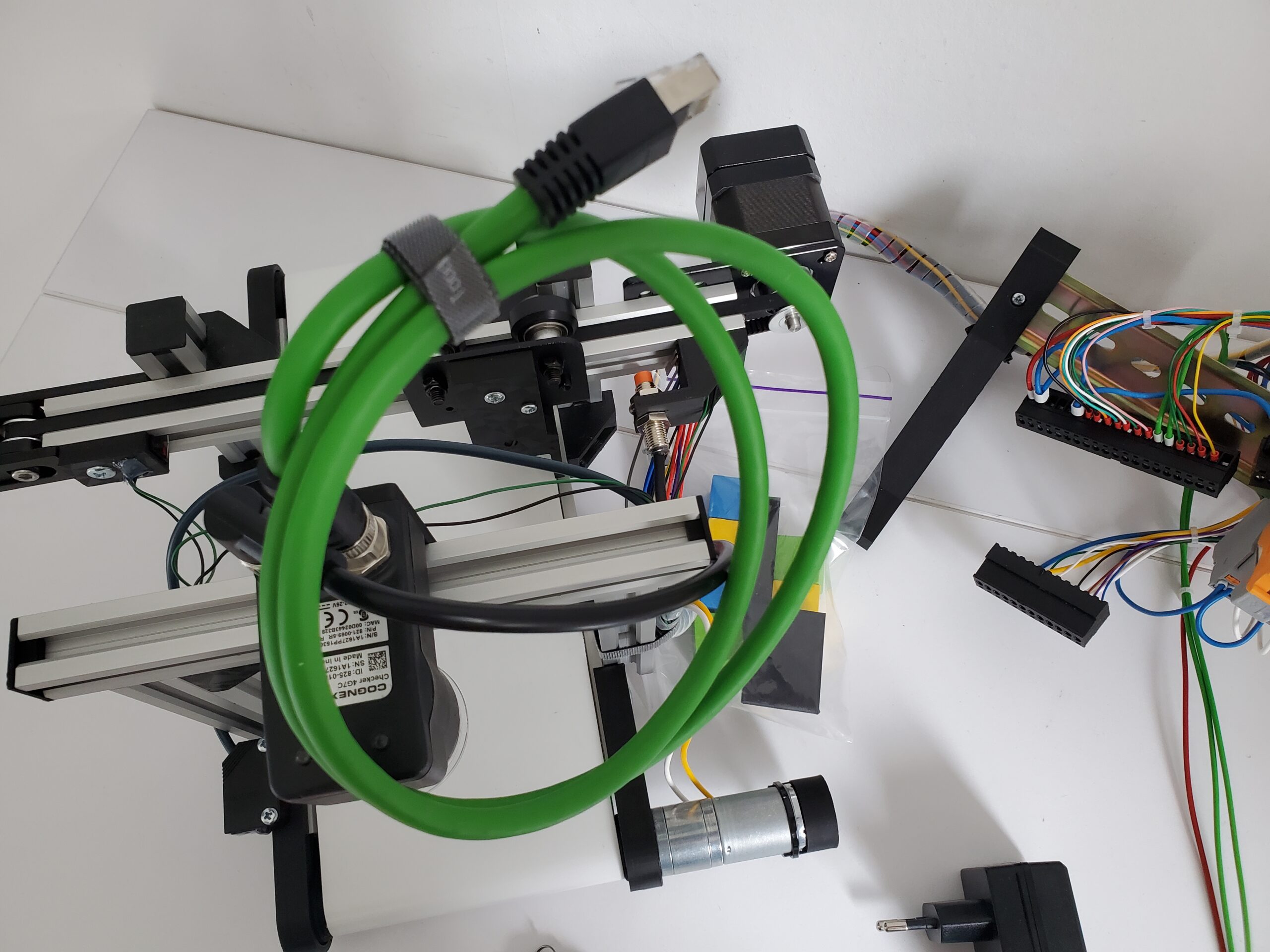 Tiny Sorting Line PLC Learning Kit Siemens Simatic With Servo And Camera Cognex - Image 8