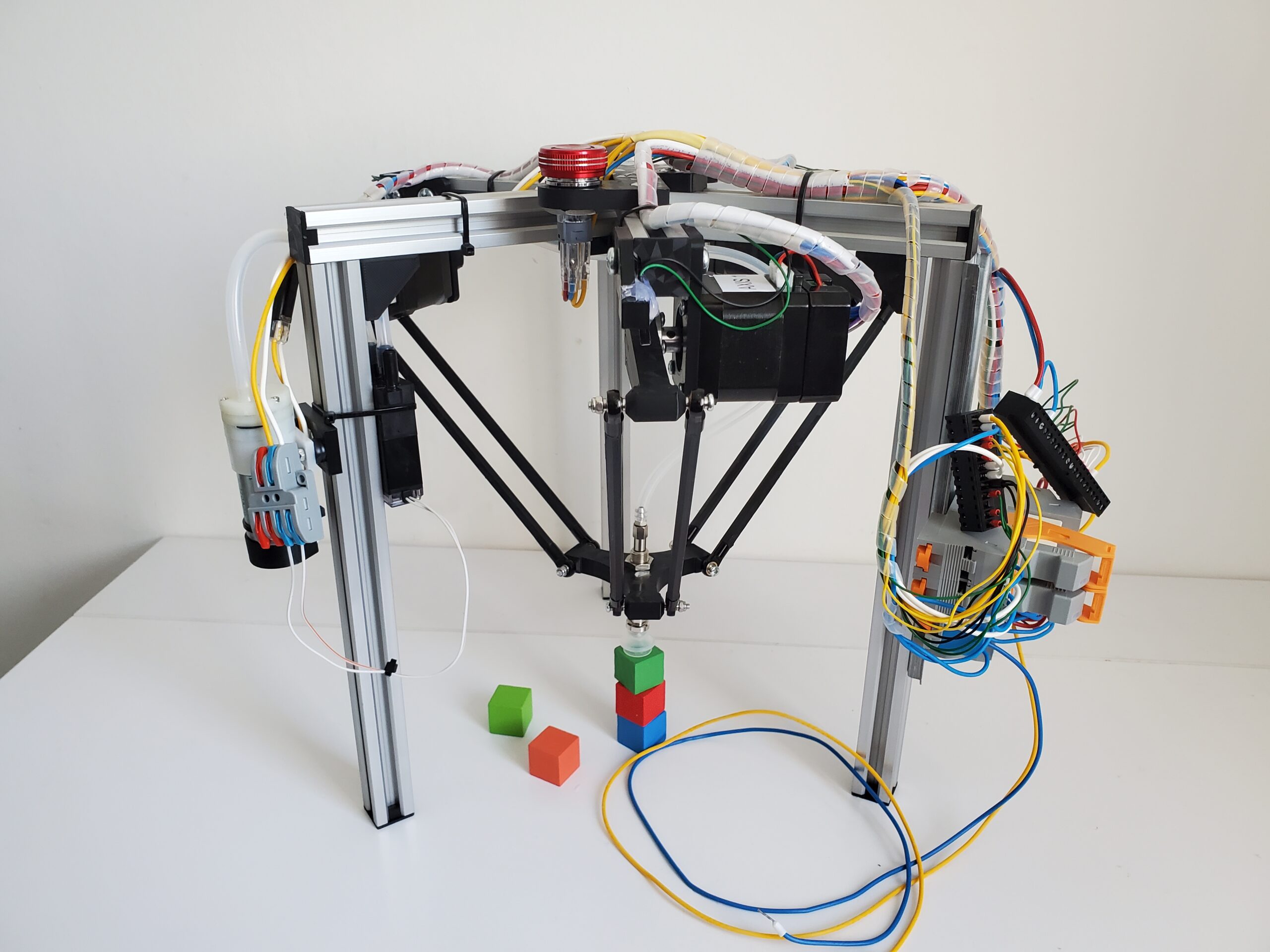 Mini Delta Robot PLC Learning Kit For Siemens Simatic 1214c