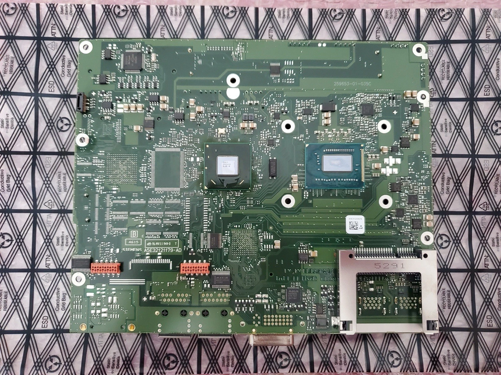 Siemens Simatic IPC477D 19" i3-3217UE PCB Motherboard A5E32121179-AD A5E03784833 - Image 2