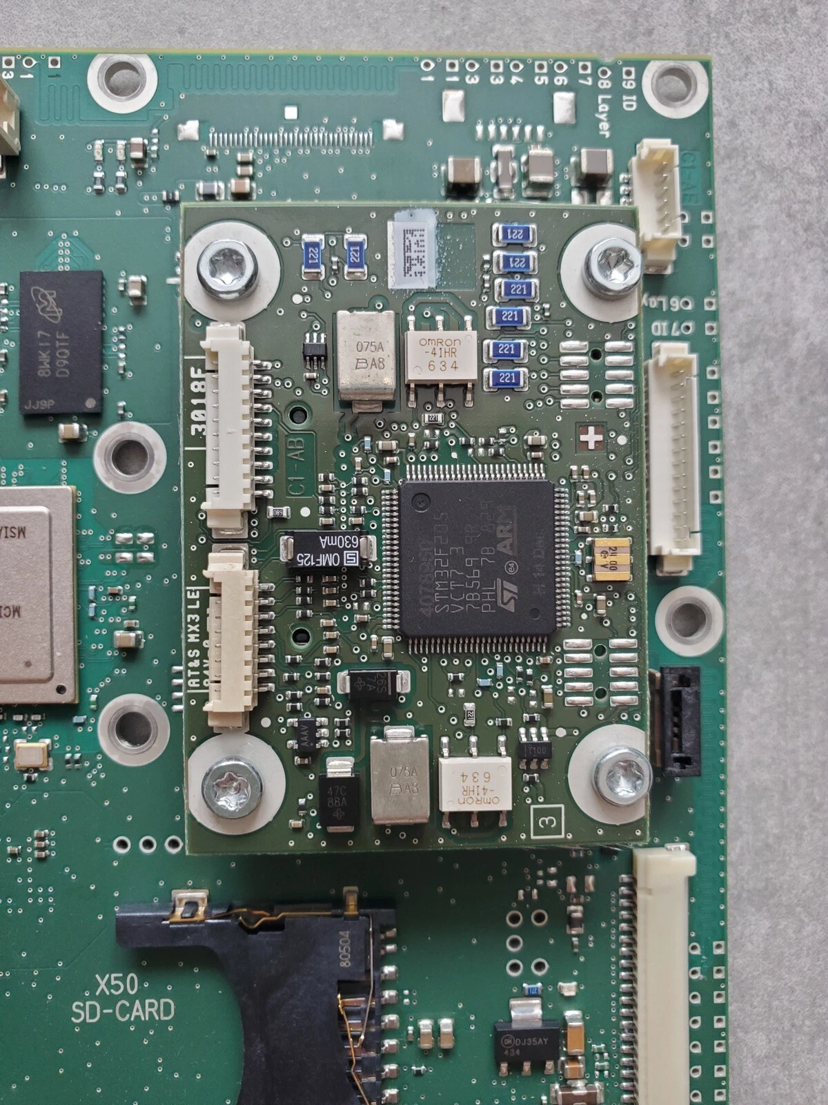 Siemens Simatic KTP700F Mainboard PCB A5E31667216-AE 6AV2 125-2GB23-0AX0 - Image 2