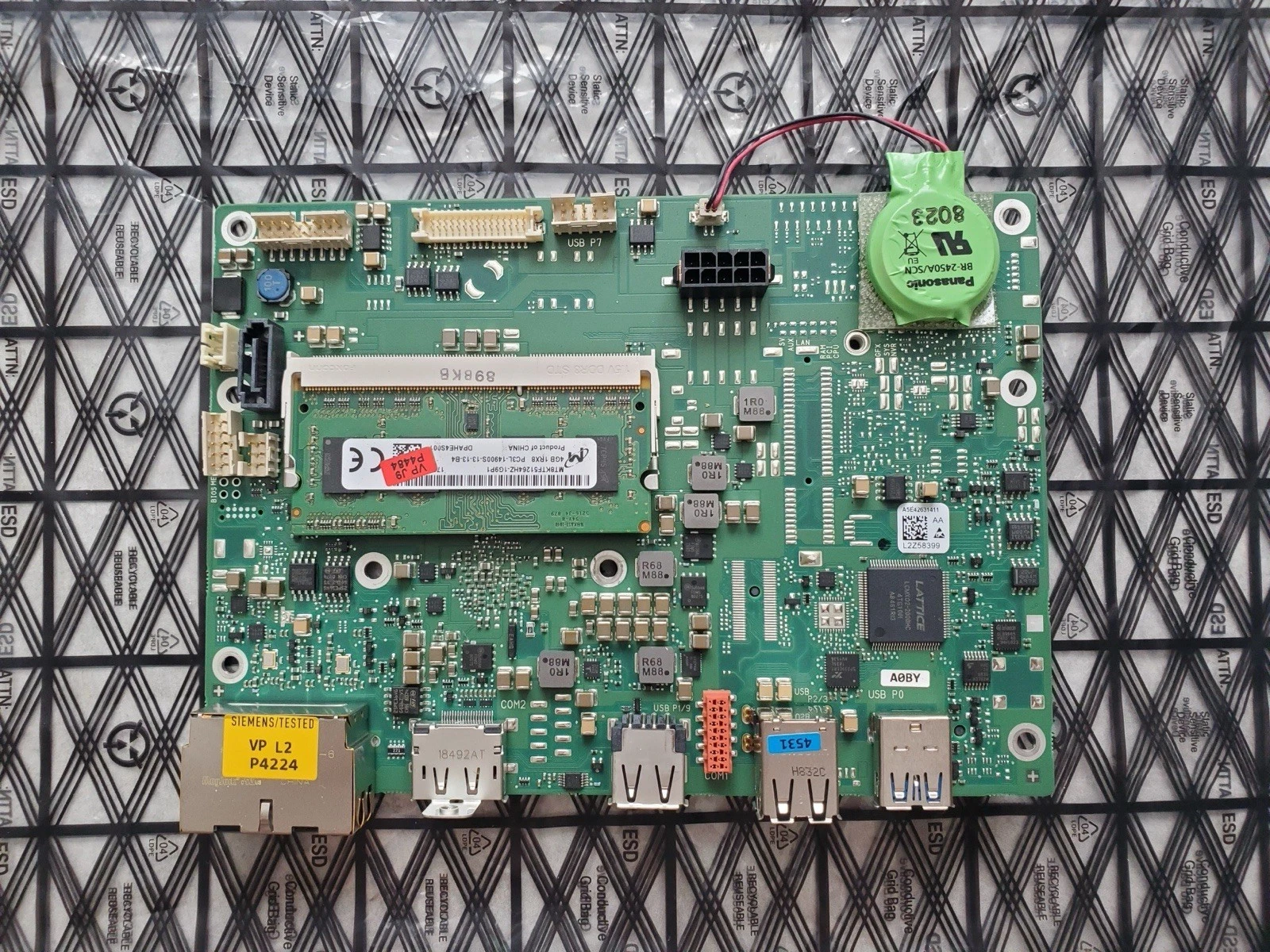 Siemens Simatic IPC277E 12” PCB A5E41673957-AA A5E42631411