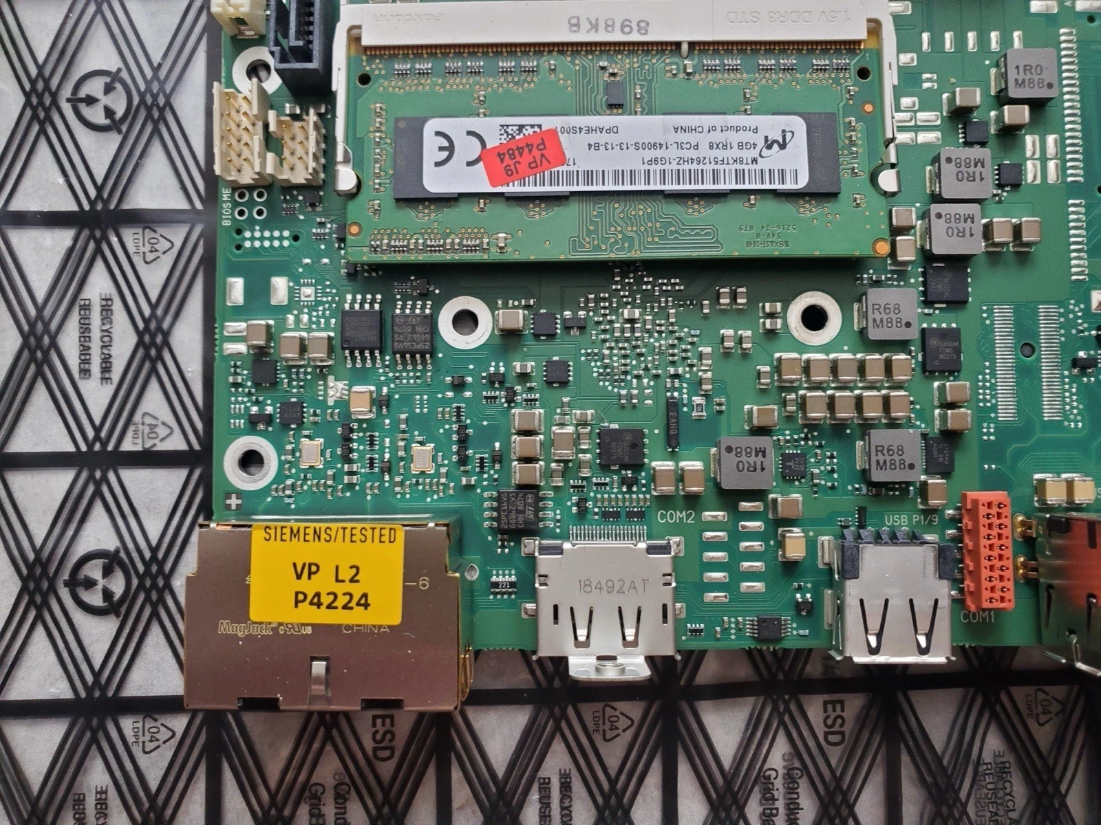 Siemens Simatic IPC277E 12” PCB A5E41673957-AA A5E42631411 - Image 9