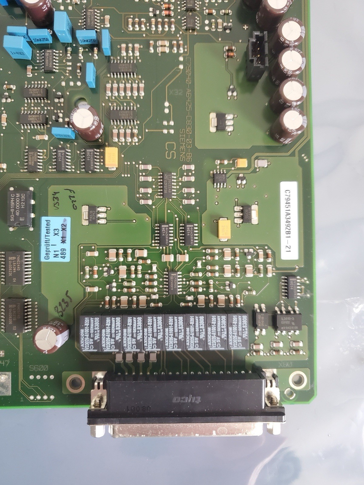 Main PCB Siemens Ultramat 23 C79451A3492B1-21 C79451-A3492-B1 7MB2335-0CM10-3AA0 - Image 9
