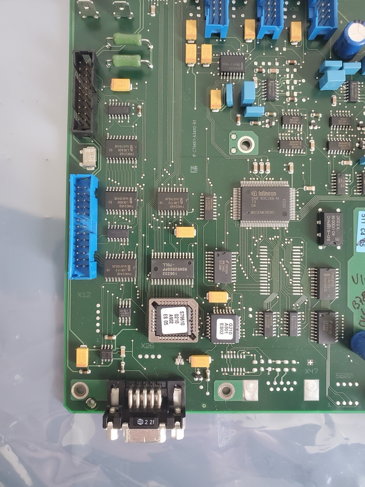 Siemens Ultramat 23 Main PCB C79451A3492B1-26 C79451-A3492-B1 7MB2335-0CM10-3AA0 - Image 7