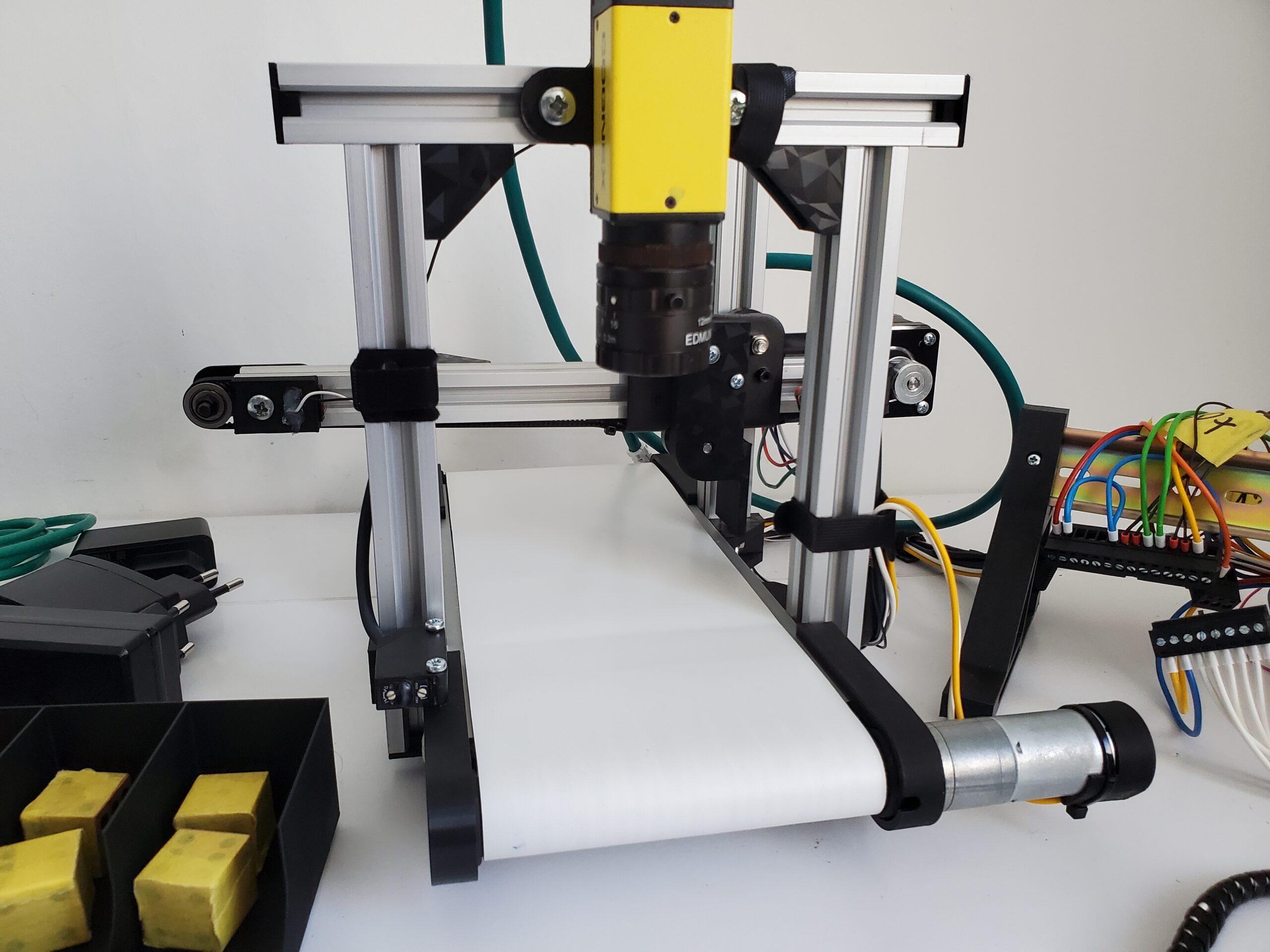 Tiny Sorting Line Siemens PLC Machine Vision Self-Learning Kit with Servo & Cognex Camera - Image 2