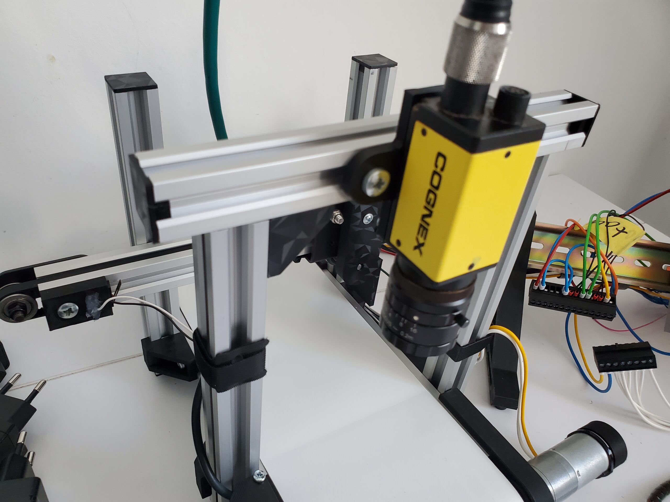Tiny Sorting Line Siemens PLC Machine Vision Self-Learning Kit with Servo & Cognex Camera - Image 3